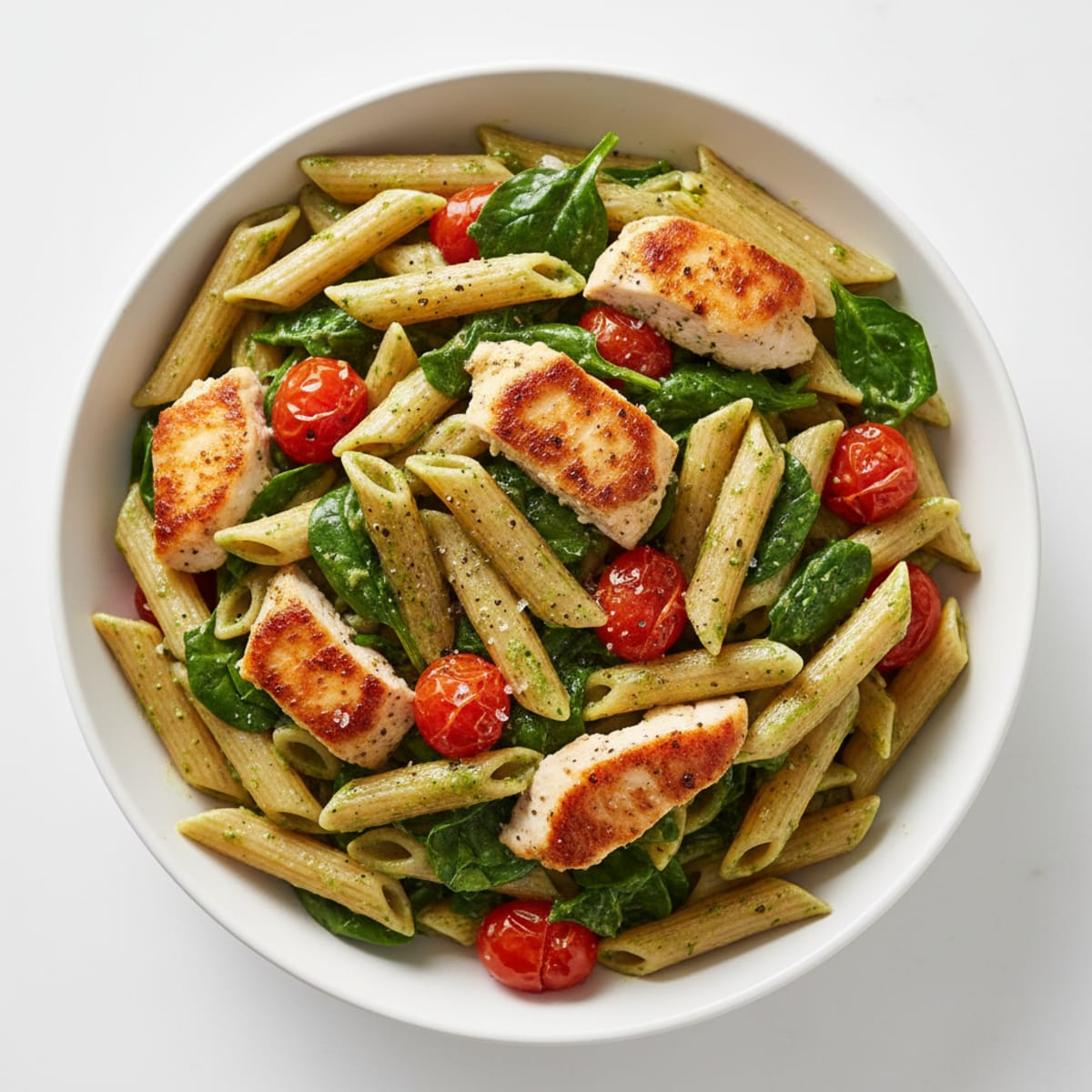 Creamy Pesto Chicken Pasta