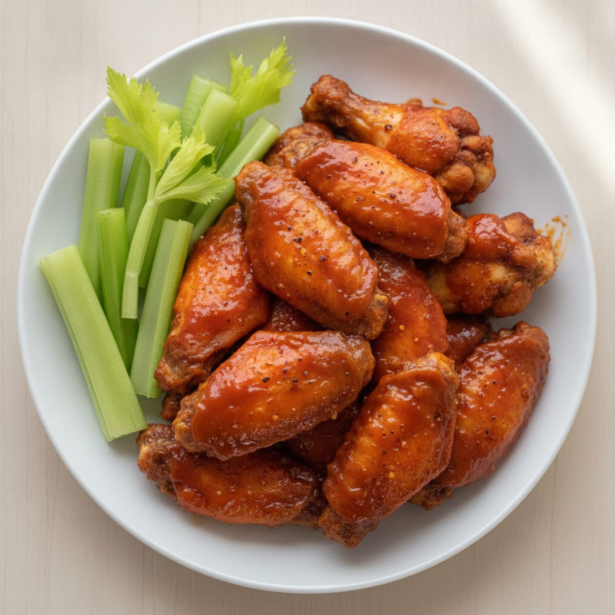 Spicy BBQ Chicken Wings