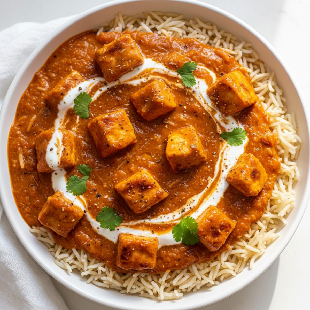 Spiced Butter Chicken with Basmati Rice