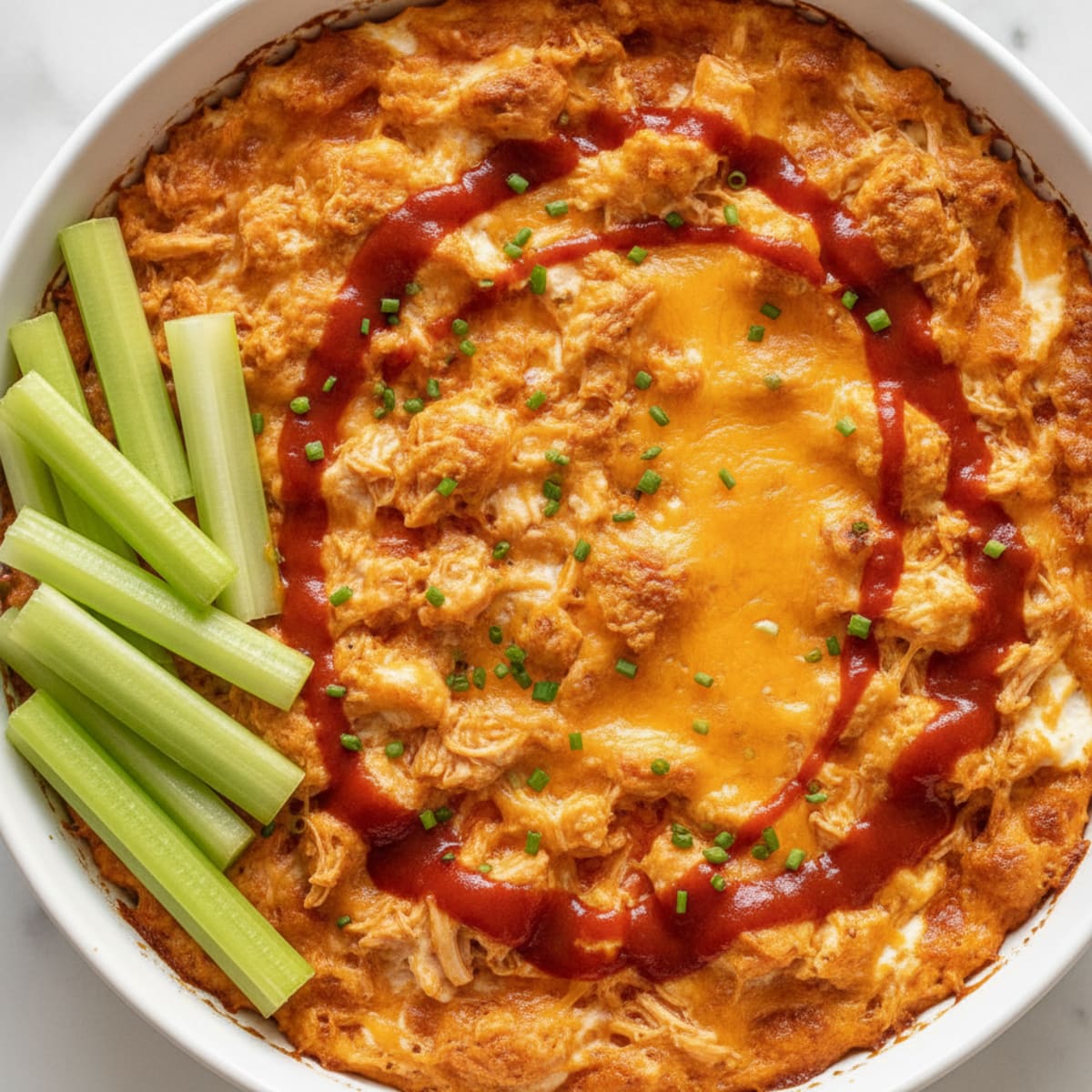 Buffalo Chicken Dip with Cream Cheese