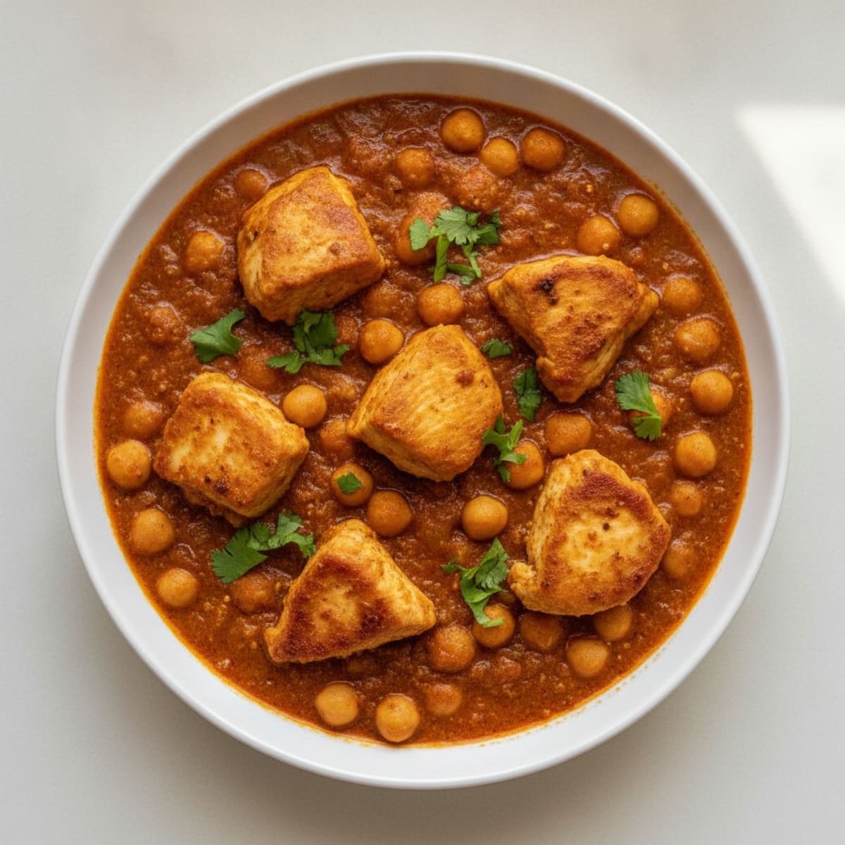 Indian Chickpea Masala Curry