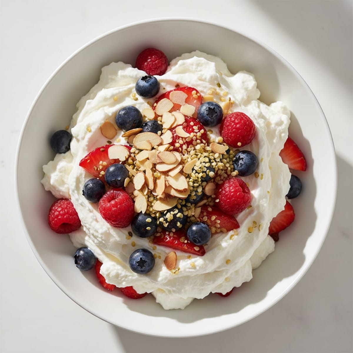 Creamy Greek Yogurt Protein Parfait with Mixed Berries