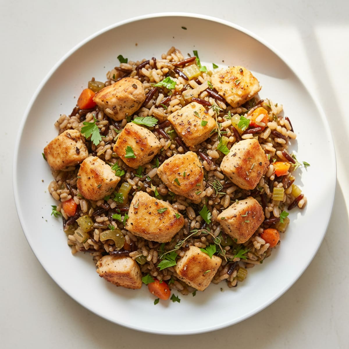 Chicken and Wild Rice Pilaf