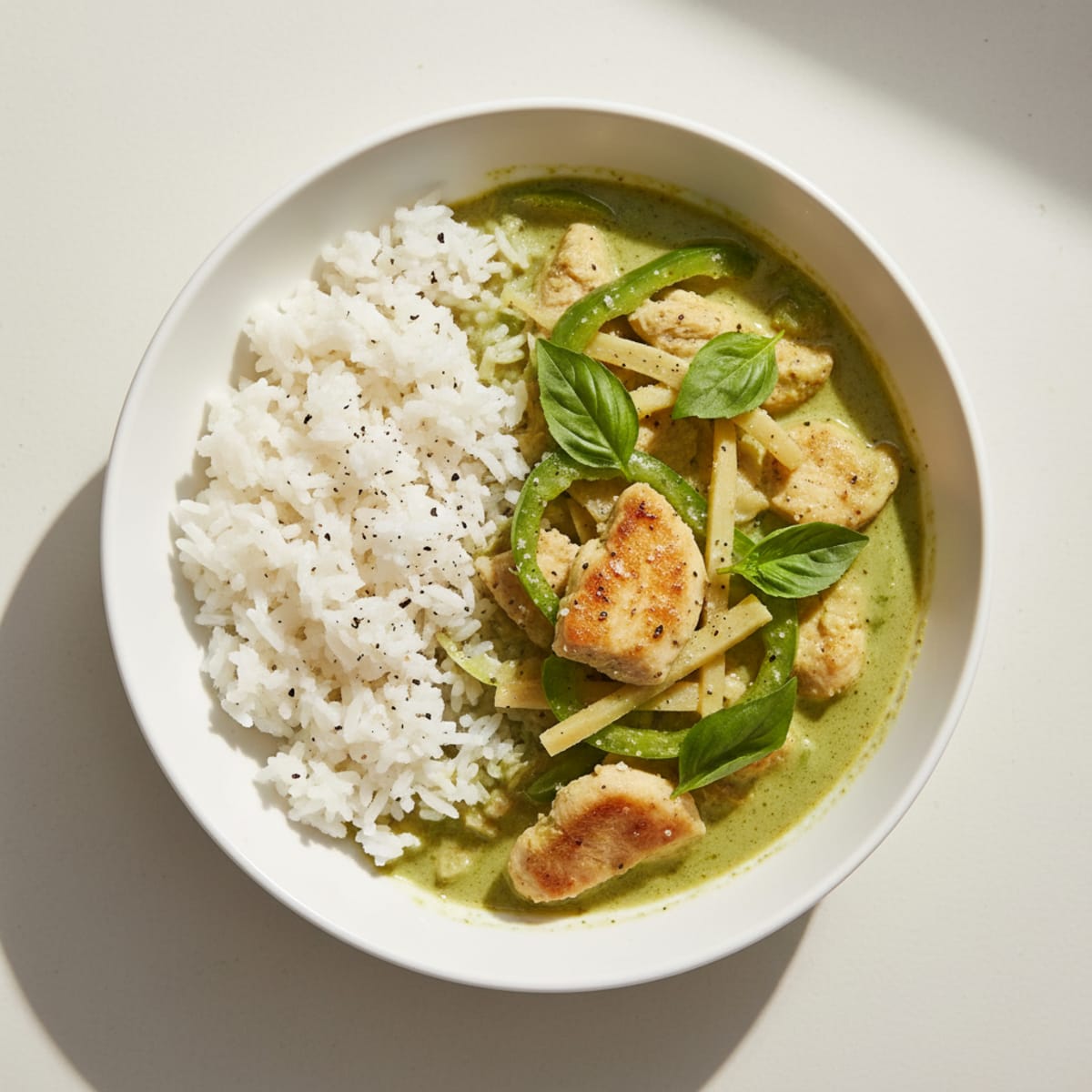 Thai Green Curry with Chicken