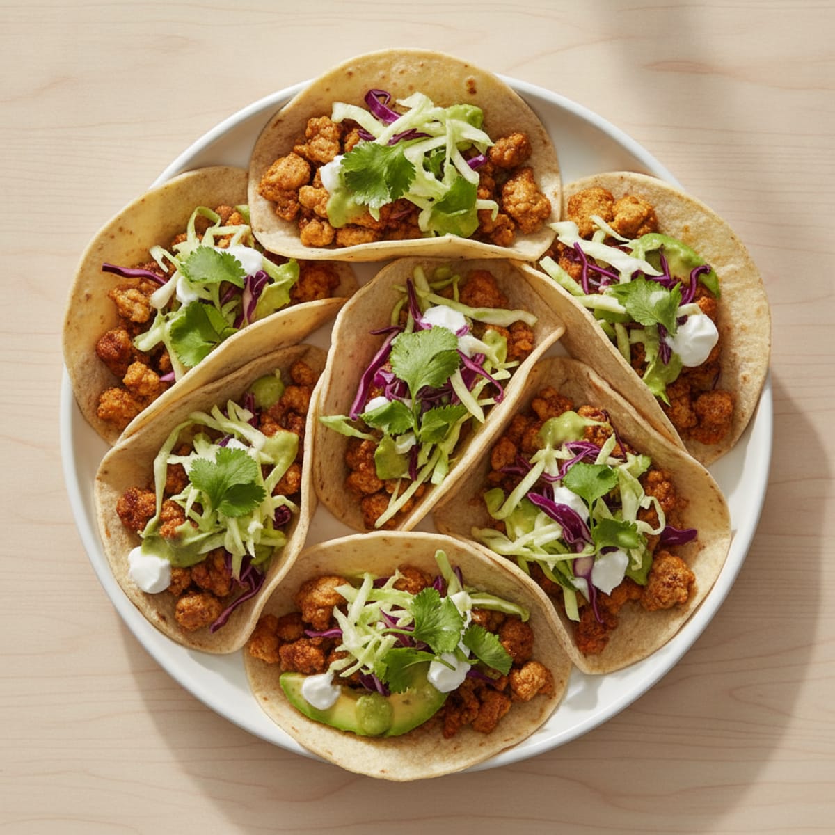 Chili-Lime Ground Chicken Tacos