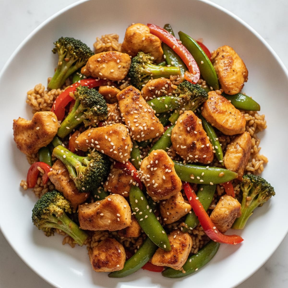 Chicken and Vegetable Stir-Fry