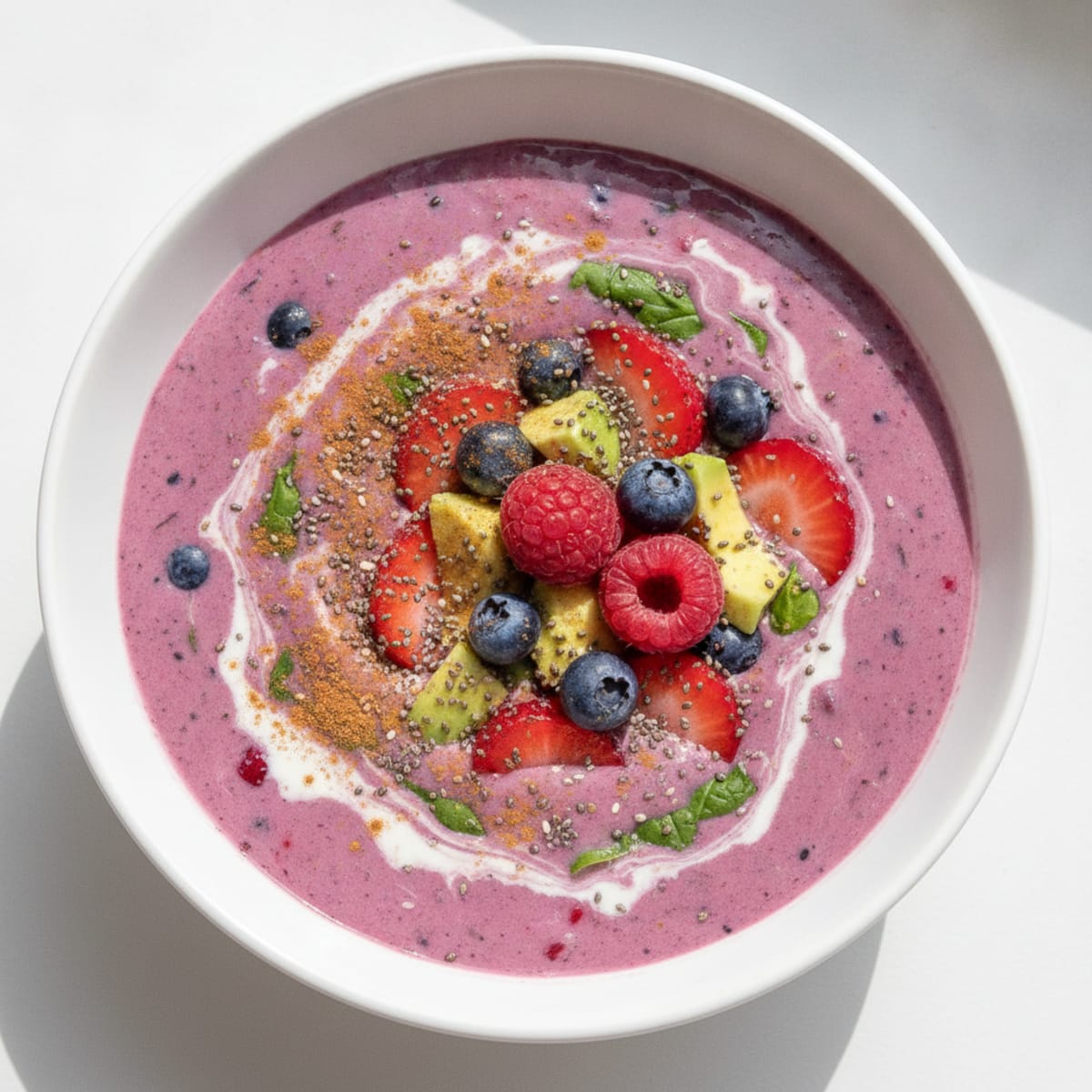 Whey Protein Berry Dinner Smoothie