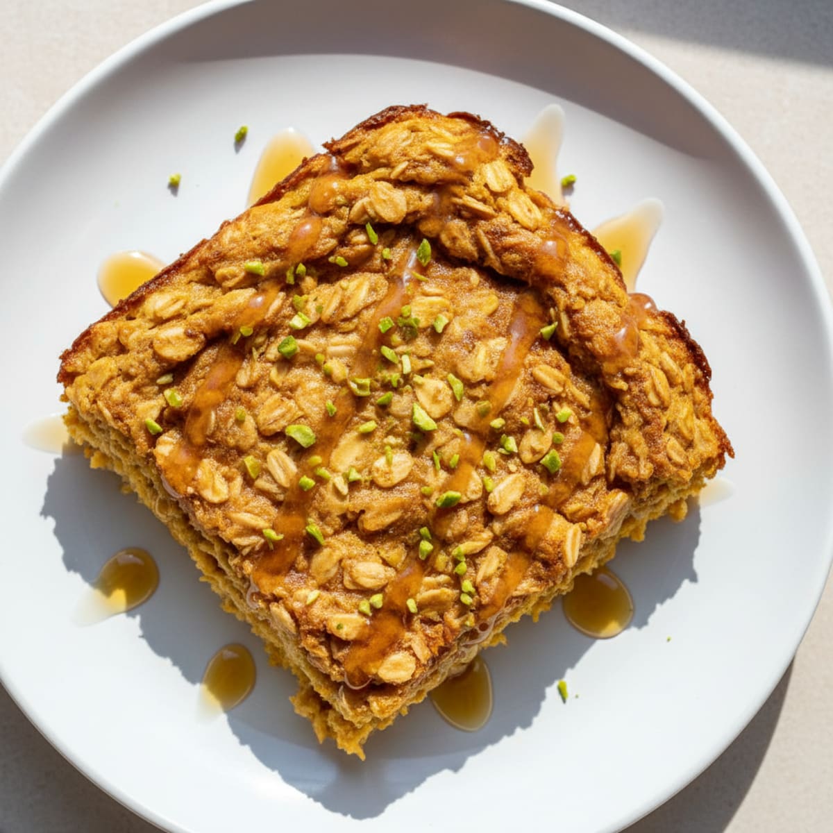High-Protein Pumpkin Pie Breakfast Bake