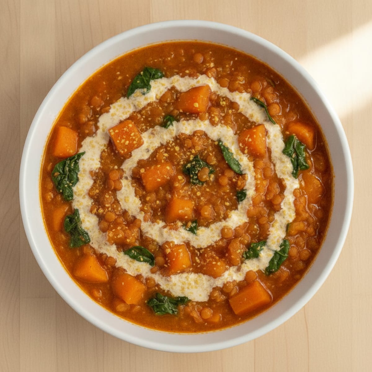 Creamy Lentil and Vegetable Stew