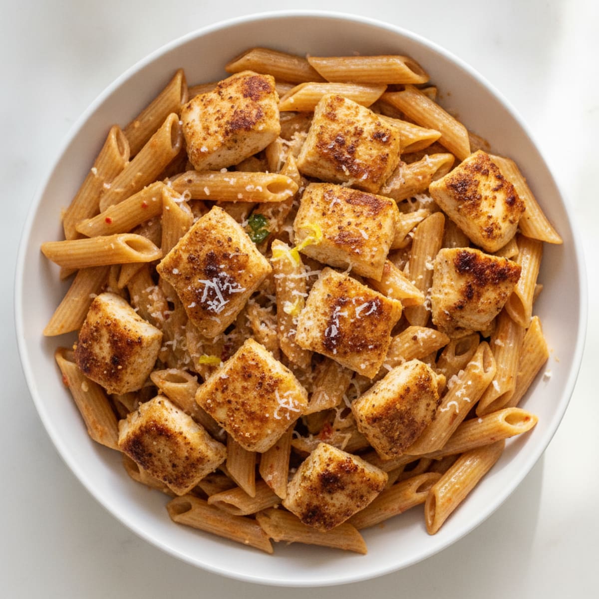 Paprika Chicken Peanut Chili Pasta
