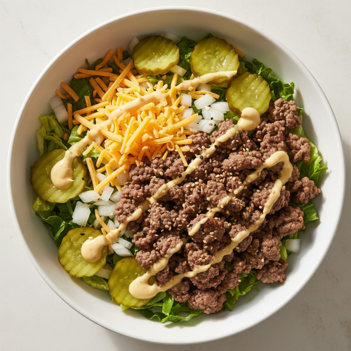 Big Mac Protein Power Bowl
