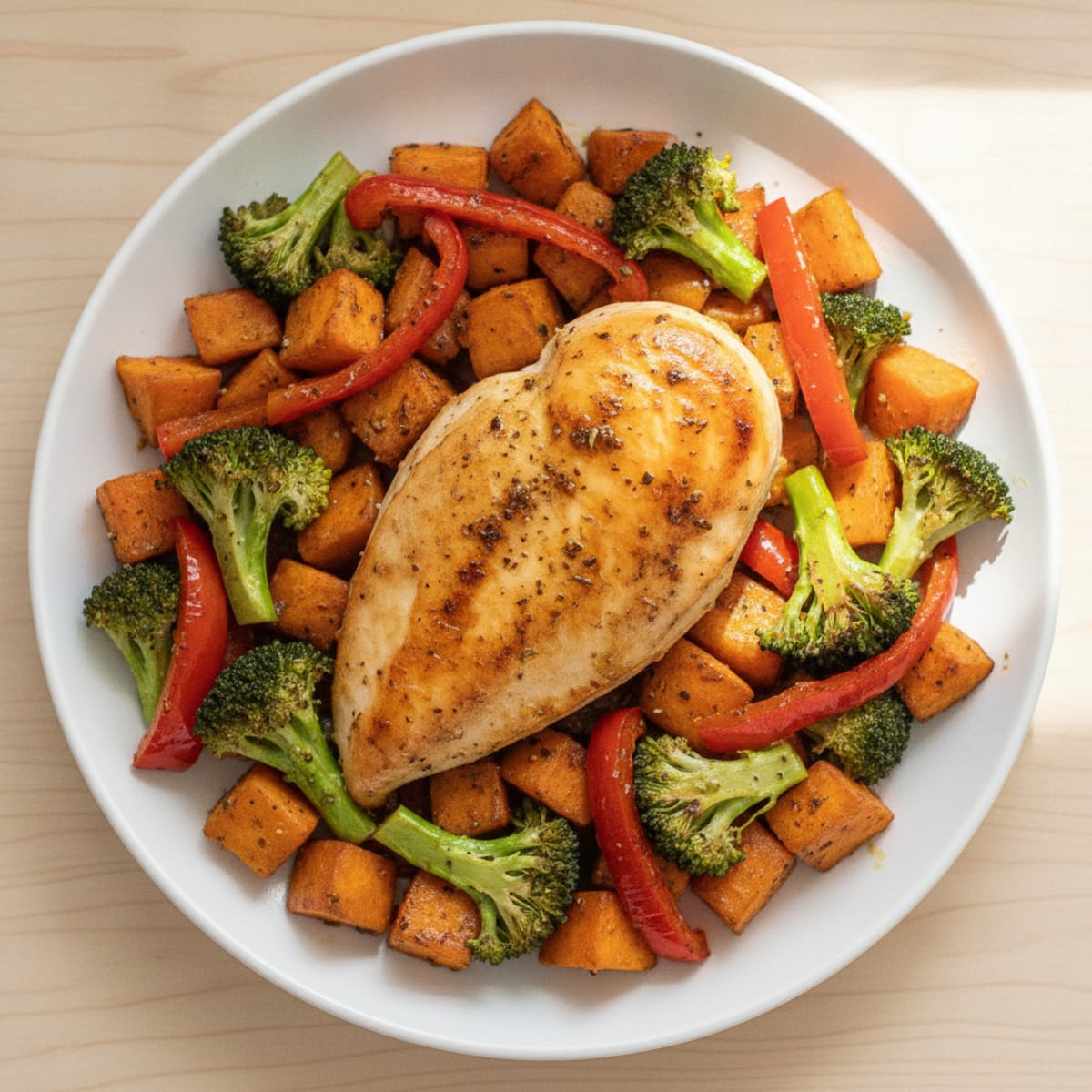 Weeknight Chicken and Roasted Vegetables