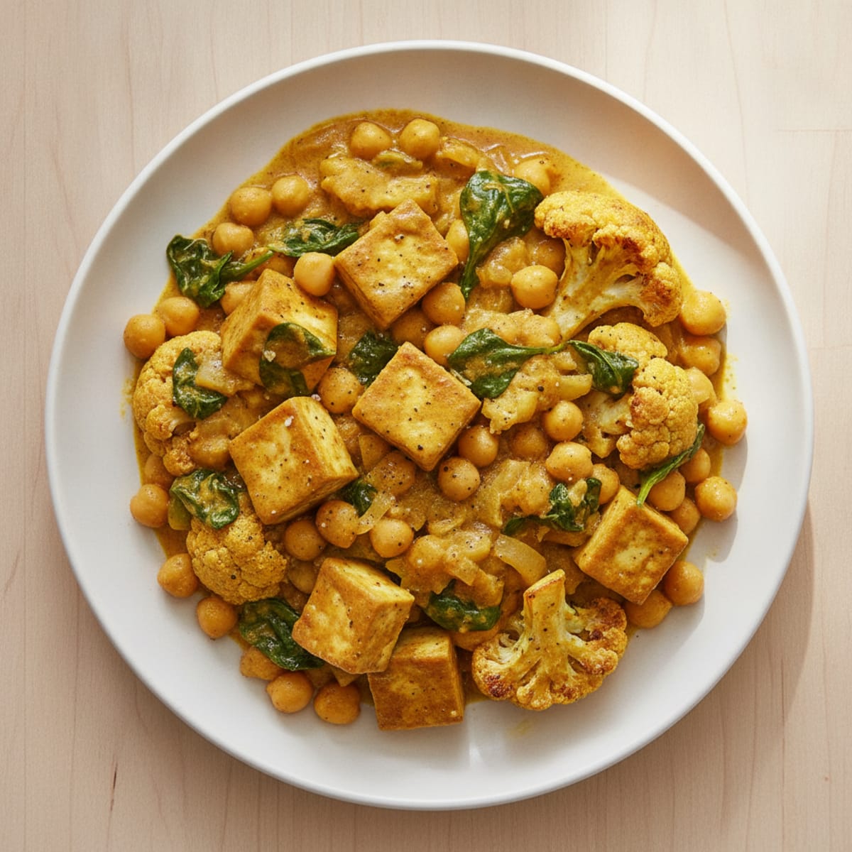 Hearty Chickpea and Vegetable Curry