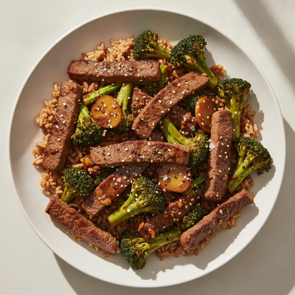 Garlic Beef and Broccoli Stir-Fry