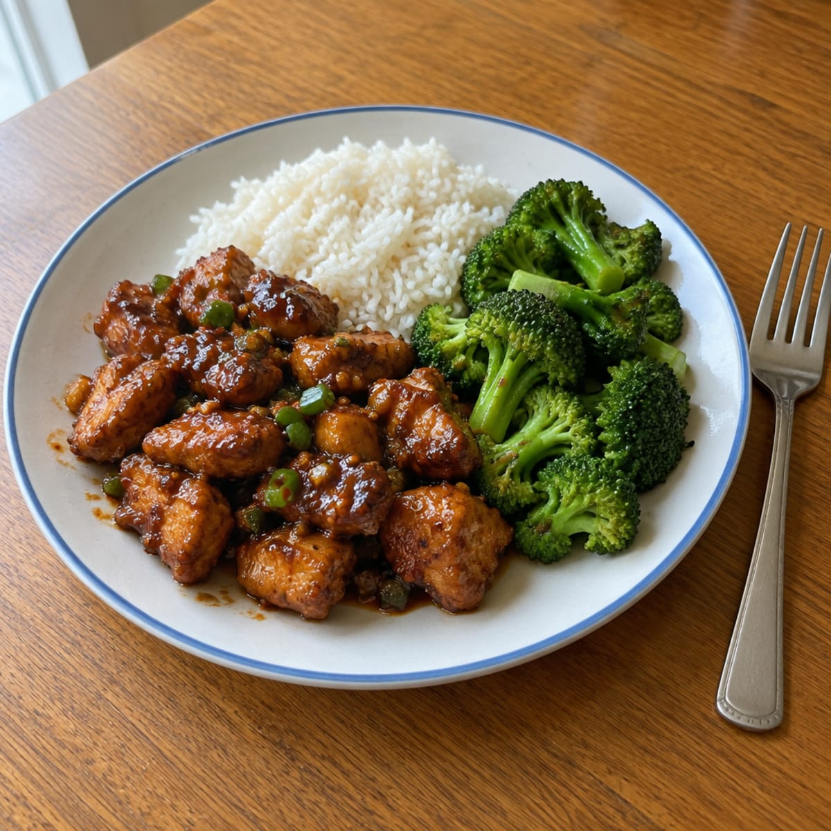 General Tso's chicken stir-fry