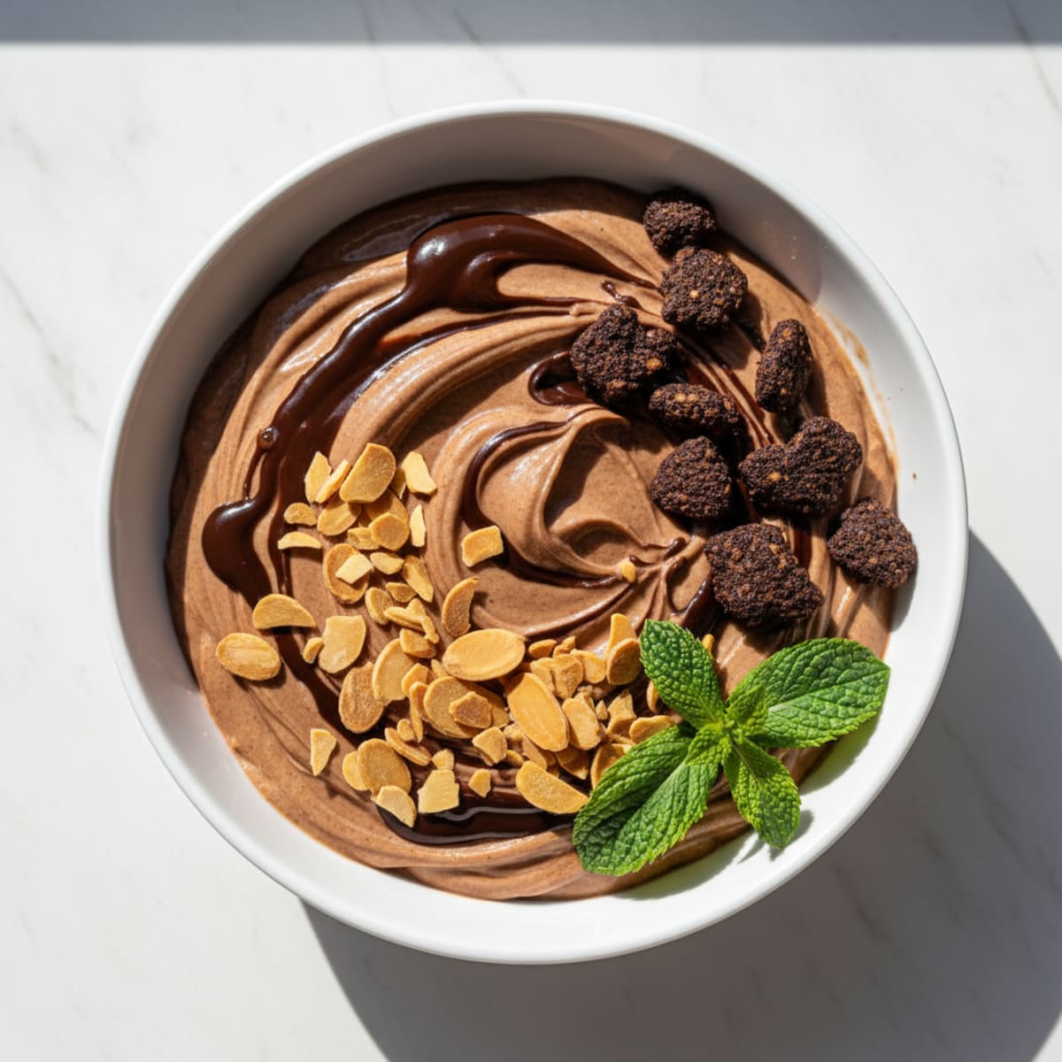 Silky Chocolate Protein Pudding with Greek Yogurt
