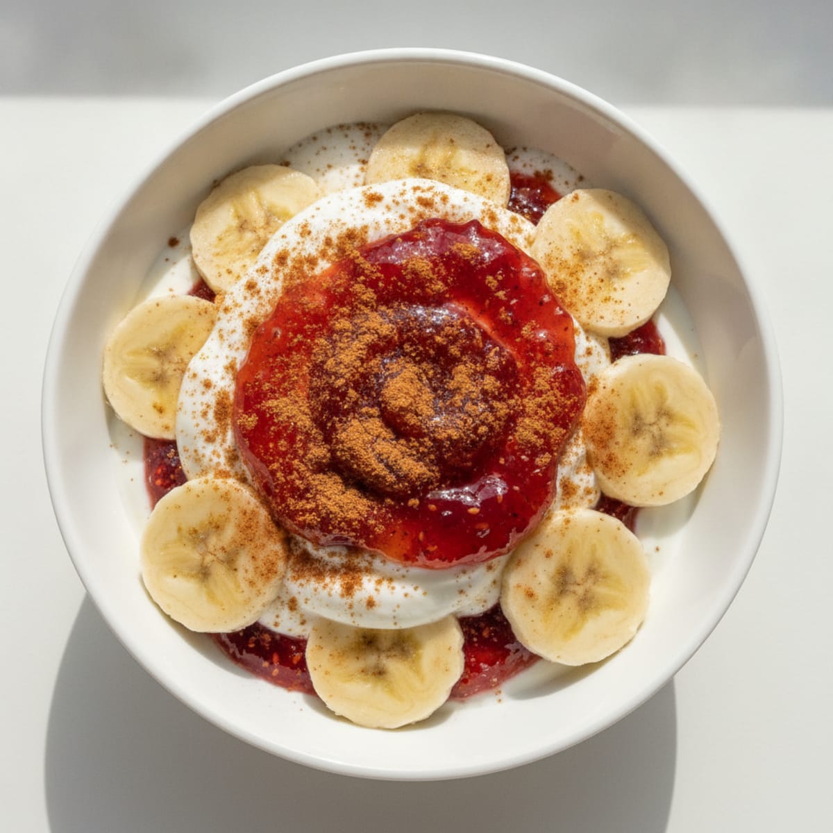 Cinnamon Banana Yogurt Parfait