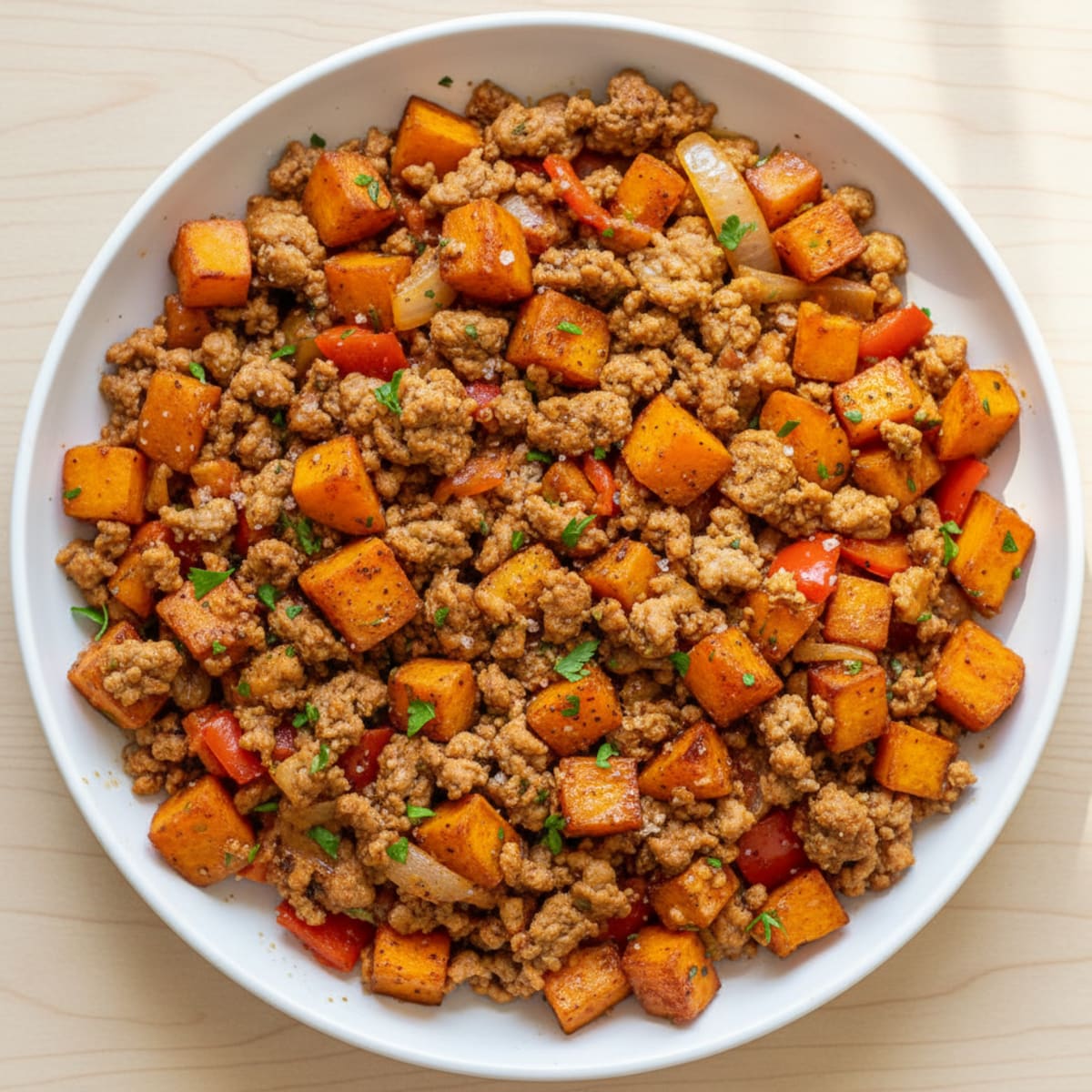 Turkey Sweet Potato Skillet