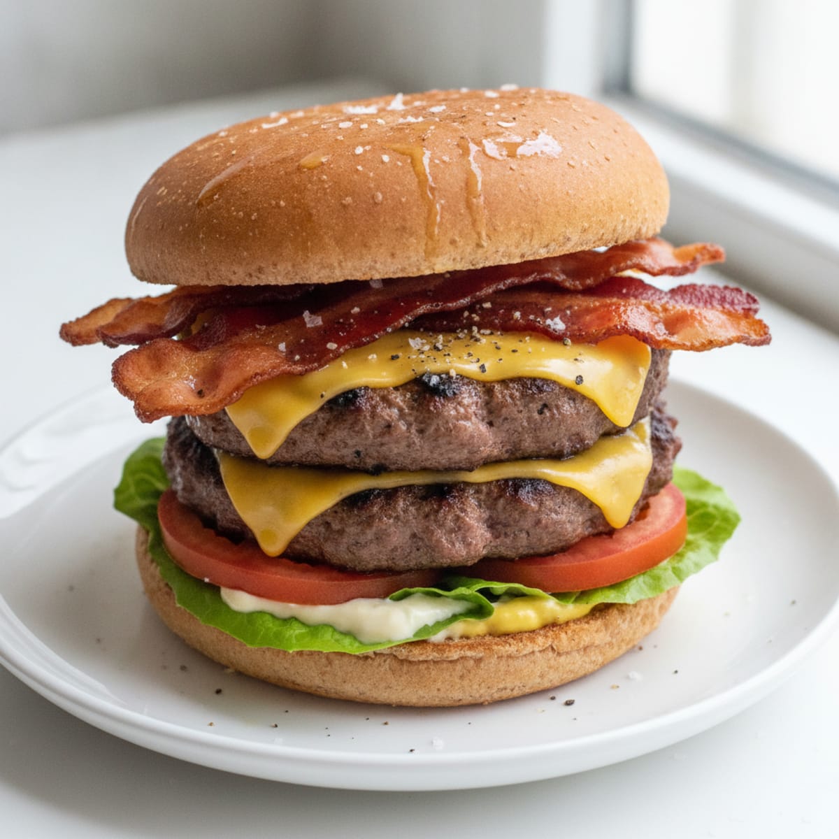 Double Bacon Cheeseburger