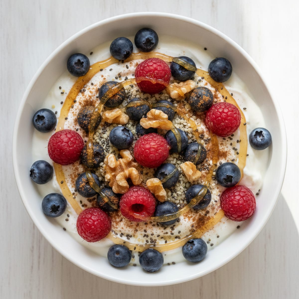 Greek Yogurt Berry Breakfast Bowl