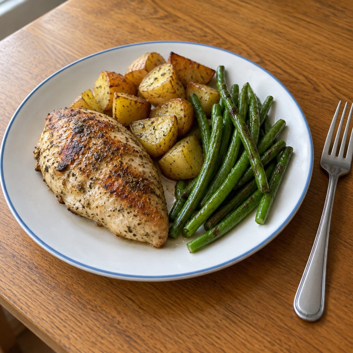 Lemon herb roasted chicken