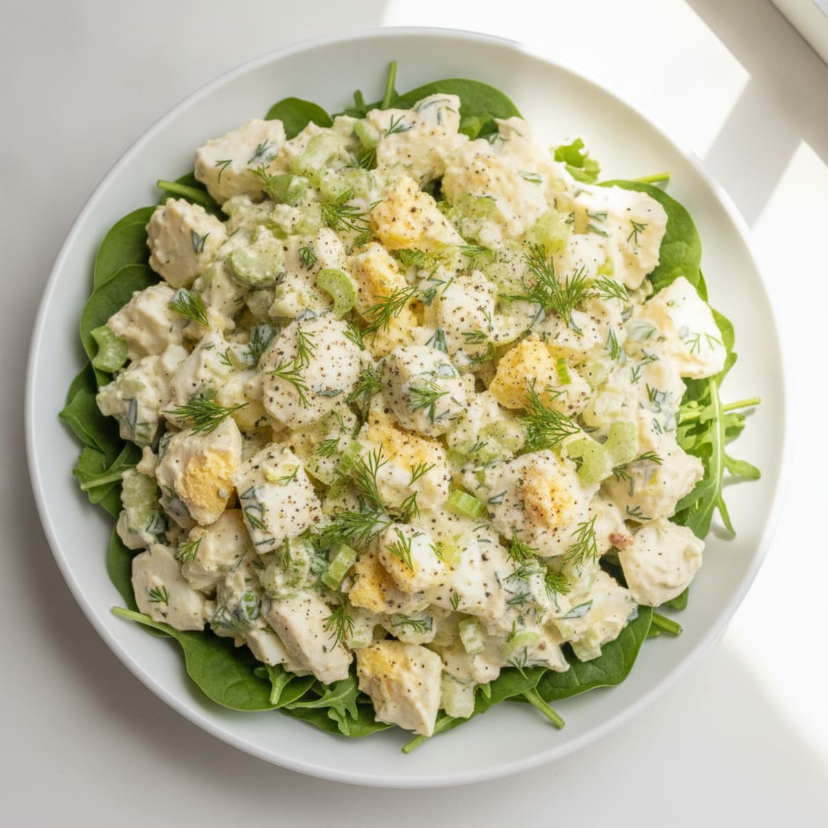 Dill and Celery Egg Salad