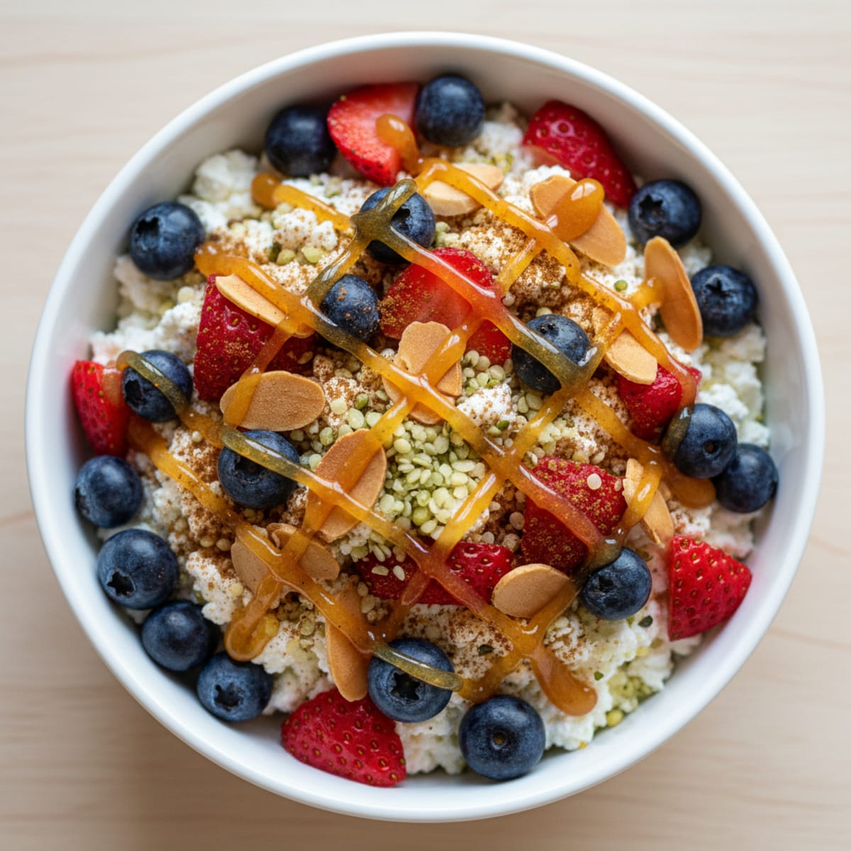 Cottage Cheese with Berries
