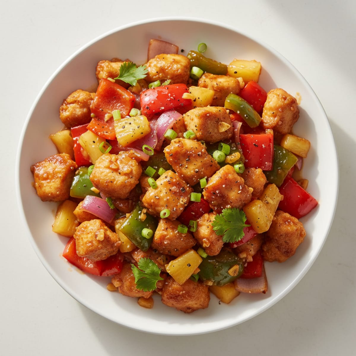 Sweet and Sour Chicken Stir-Fry