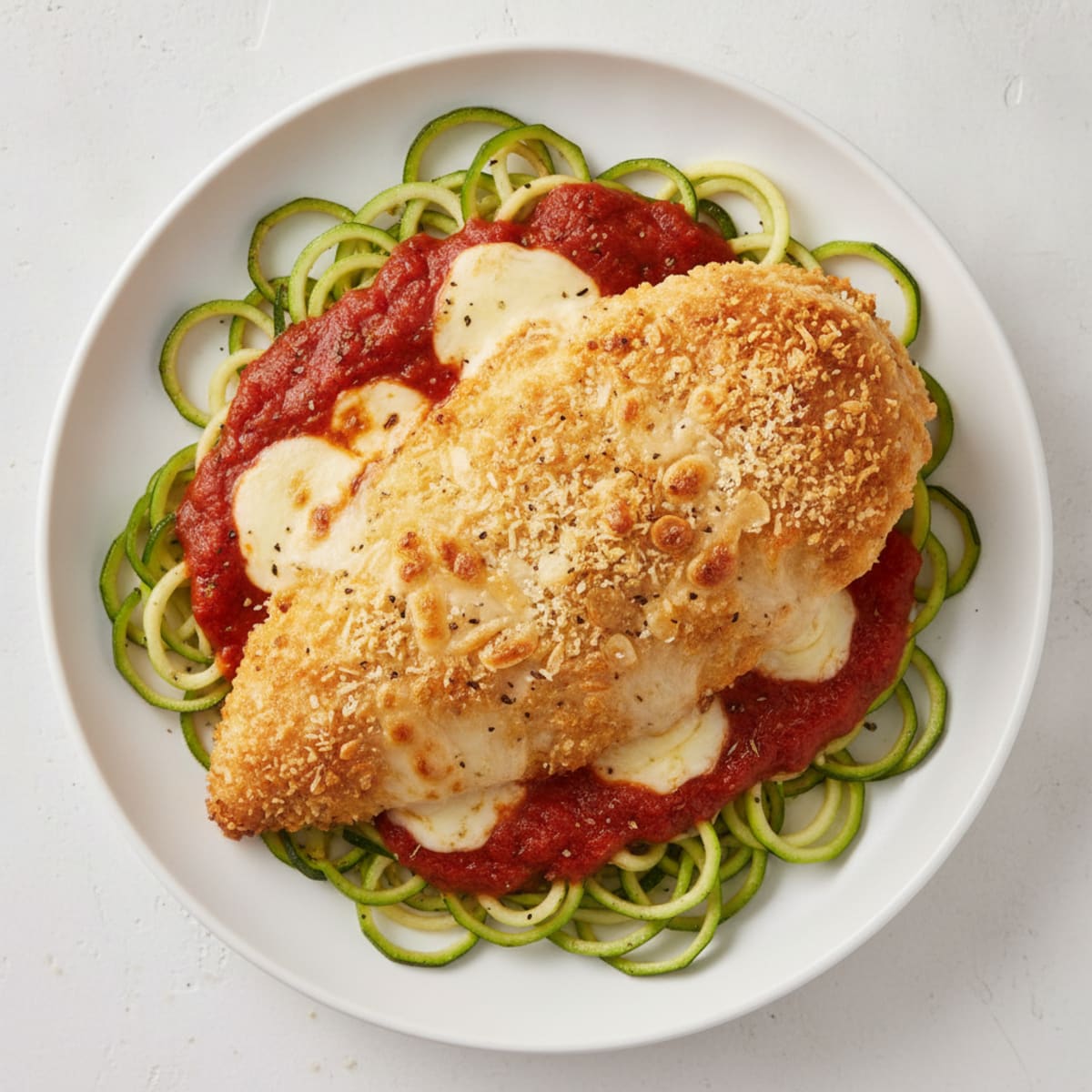 Baked Chicken Parmesan with Marinara