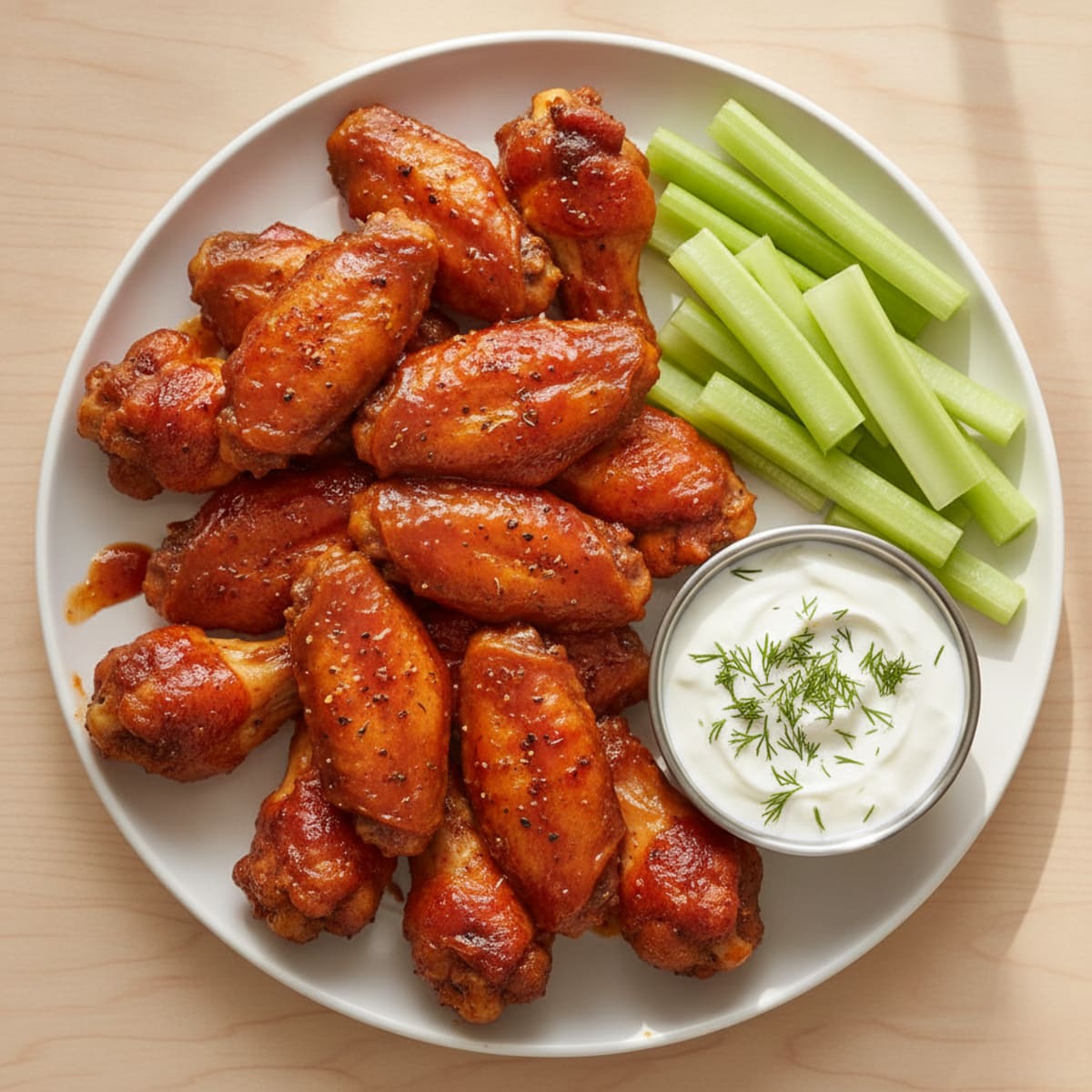 Spicy BBQ Chicken Wings