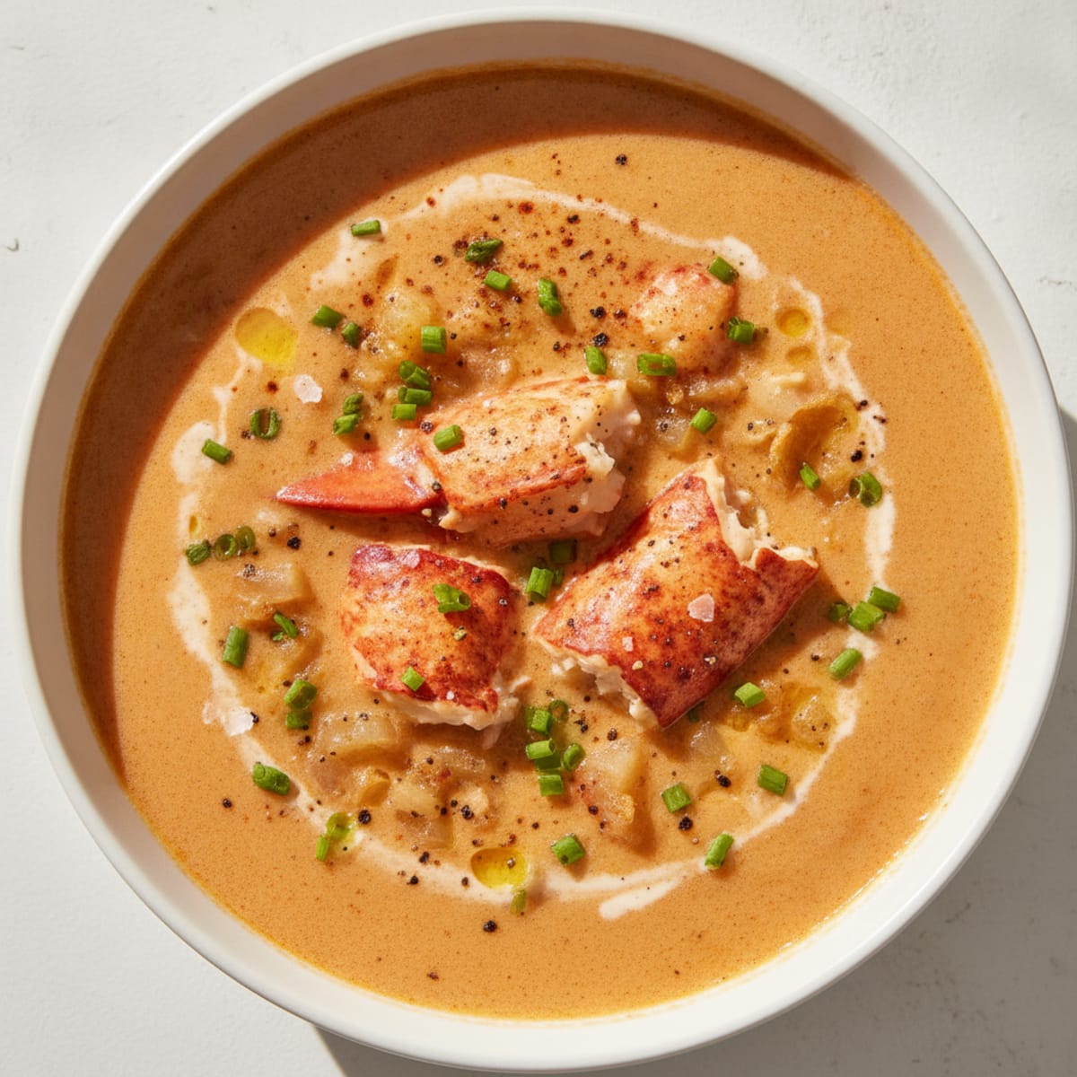 Buttery Lobster Bisque