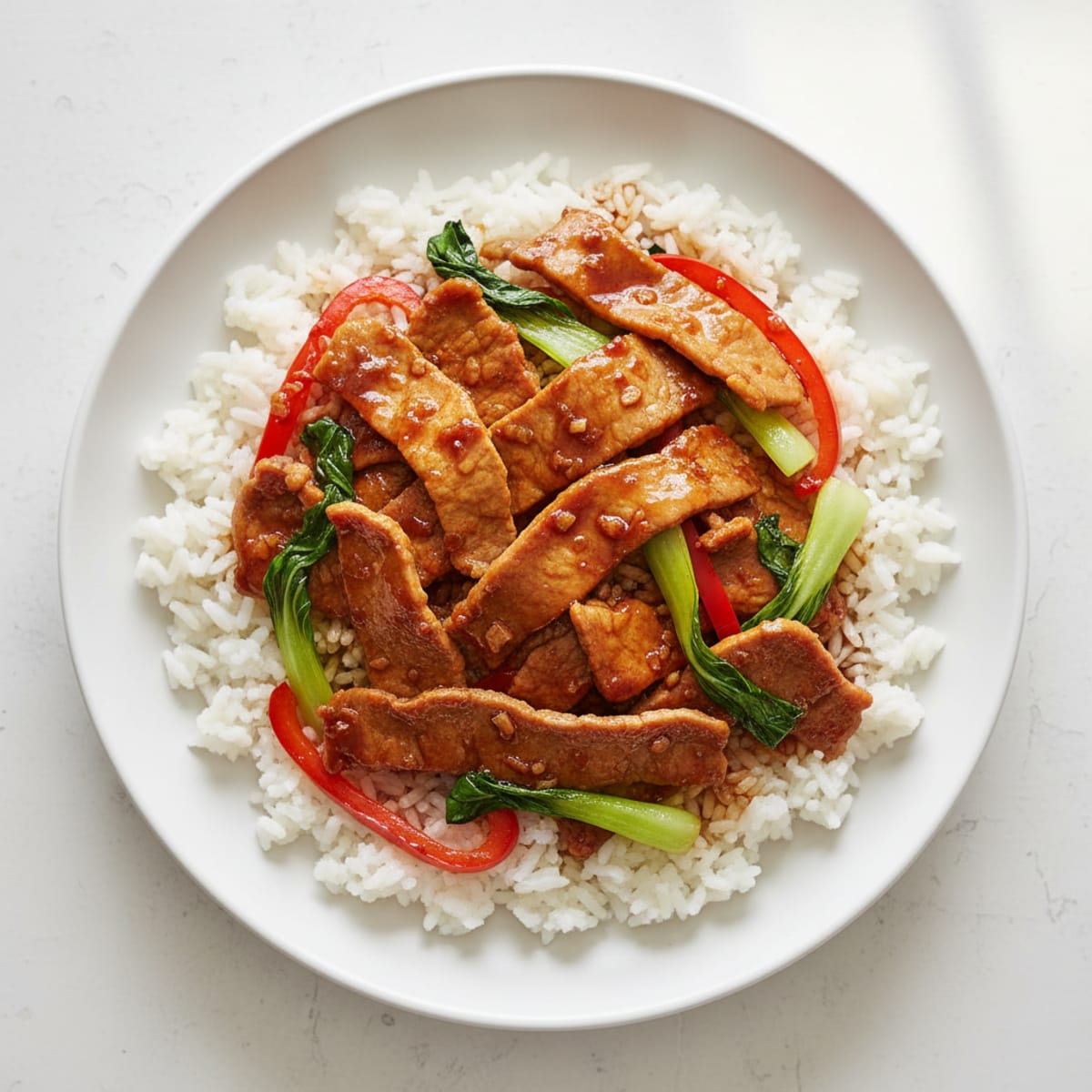 Sweet Char Siu Pork Stir-Fry