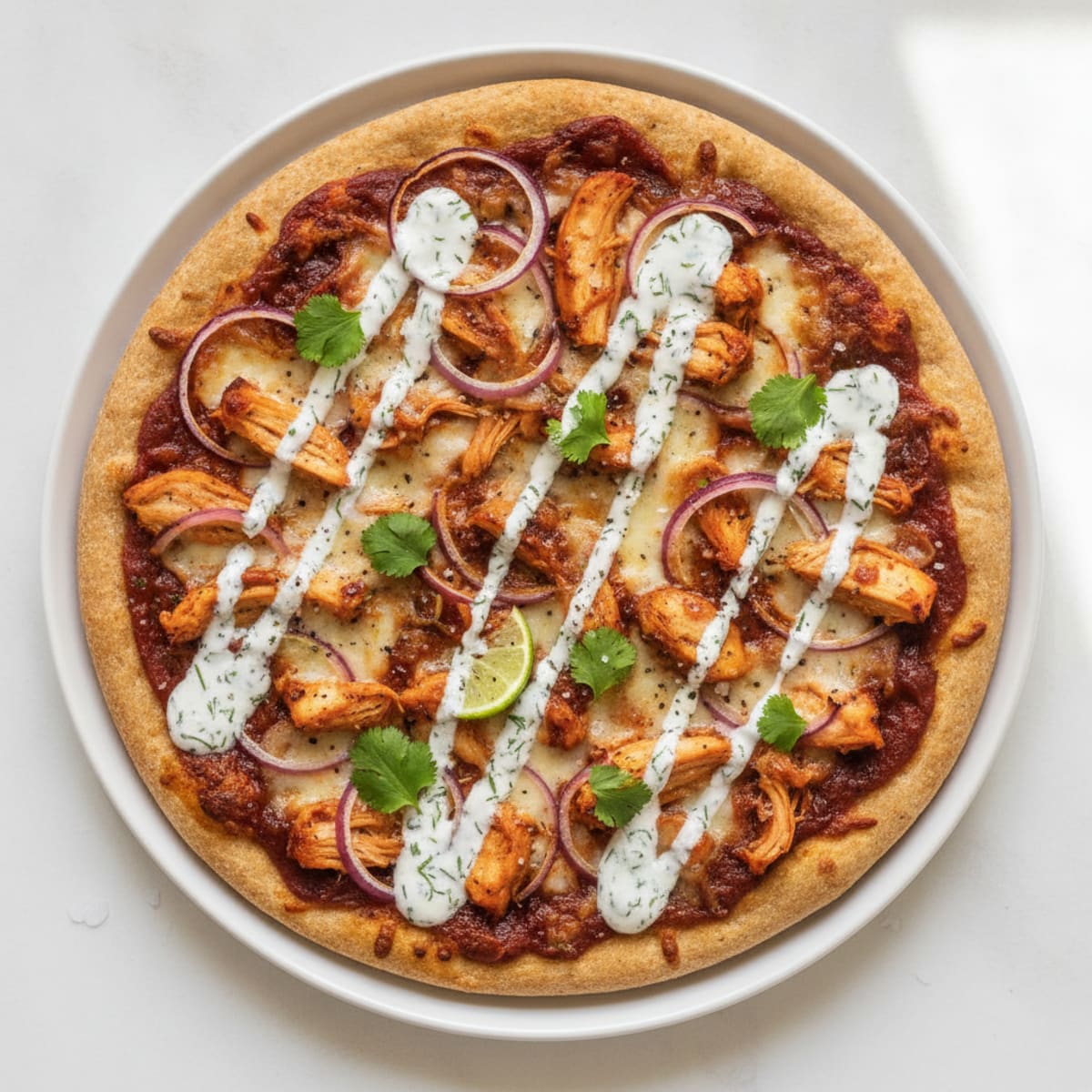 BBQ Ranch Chicken Pizza