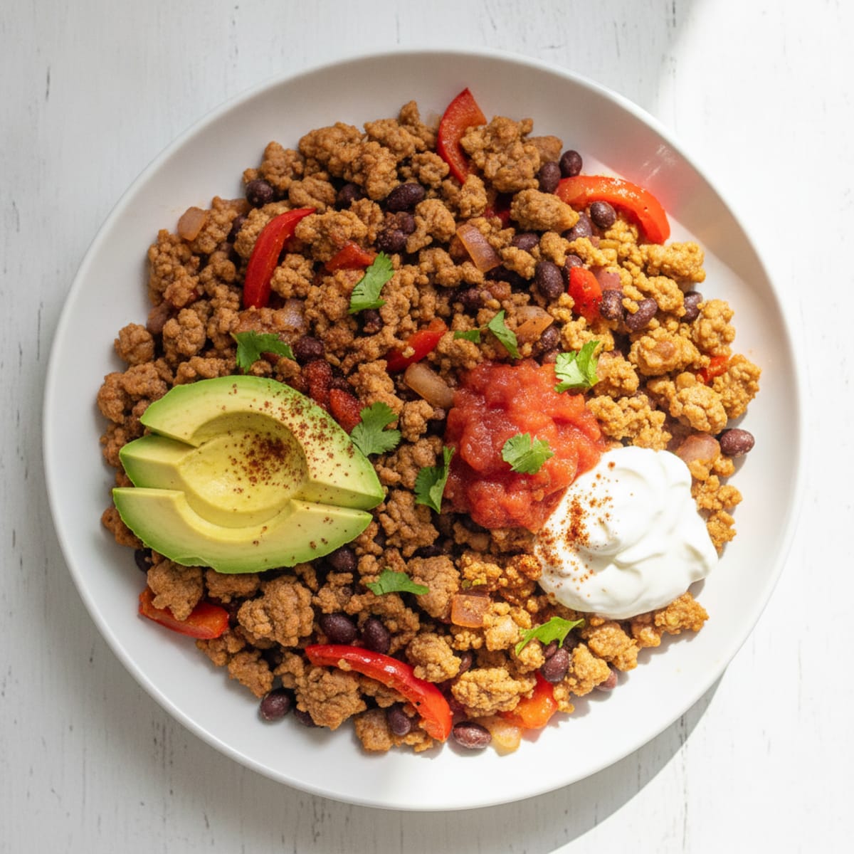 Turkey Taco Skillet