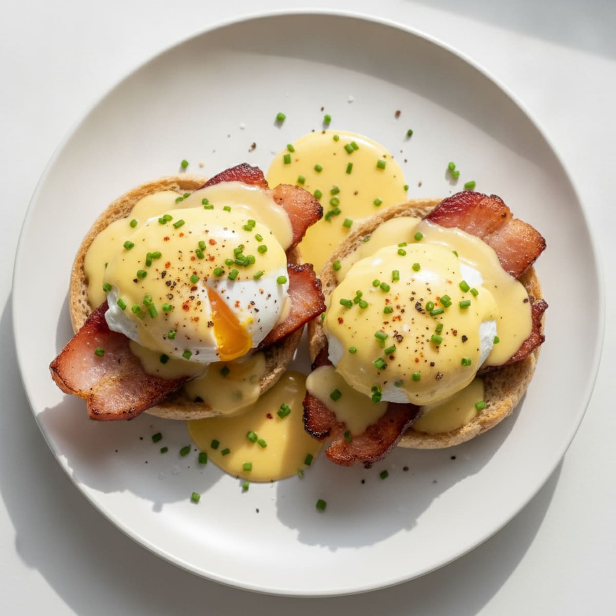 Classic Eggs Benedict with Hollandaise