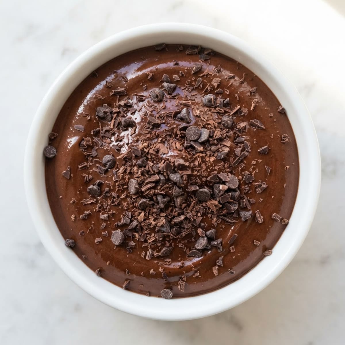 Silky Chocolate Protein Mousse with Greek Yogurt