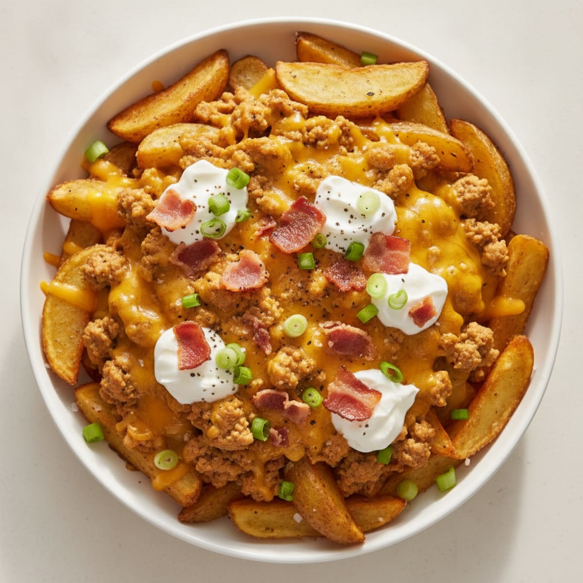 Loaded Bacon Cheese Fries