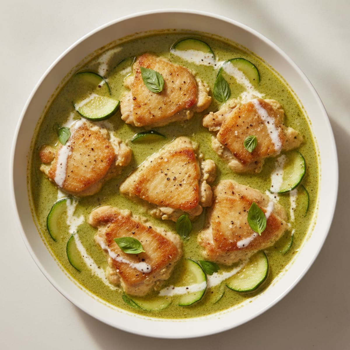 Thai Green Chicken Thigh Curry