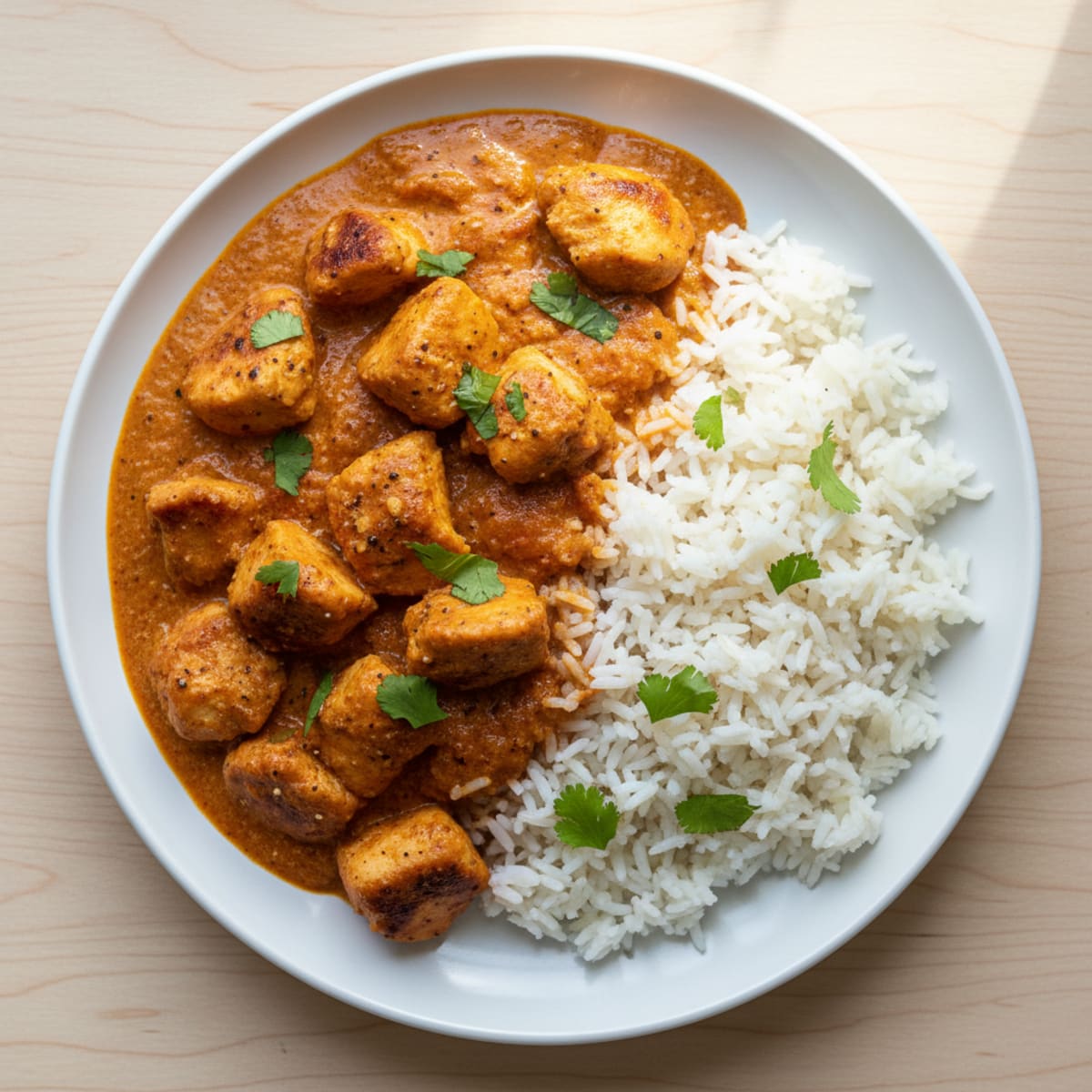 Chicken Tikka Masala with Basmati Rice