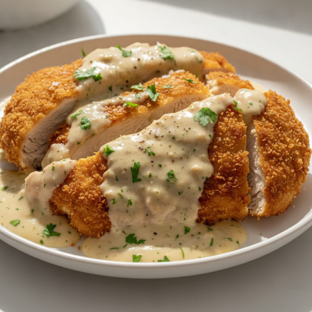 Buttermilk Fried Chicken with Creamy Gravy