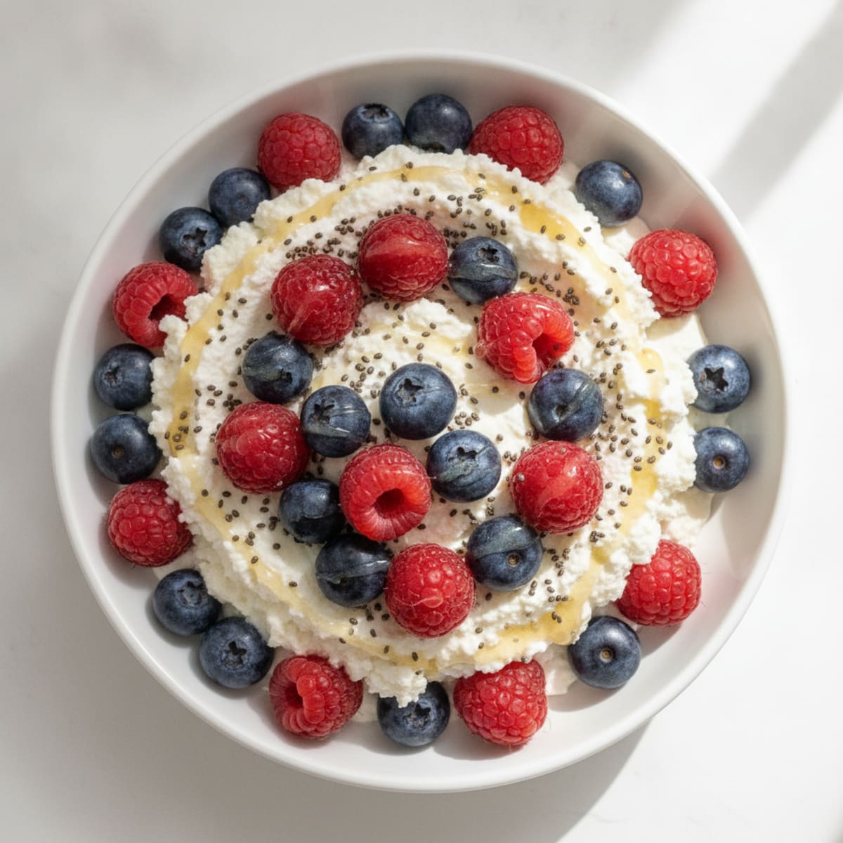 Greek Yogurt Protein Parfait with Berries