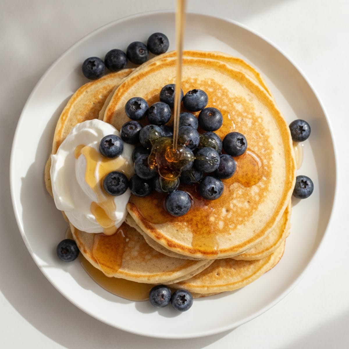 Fluffy High-Protein Buttermilk Pancakes