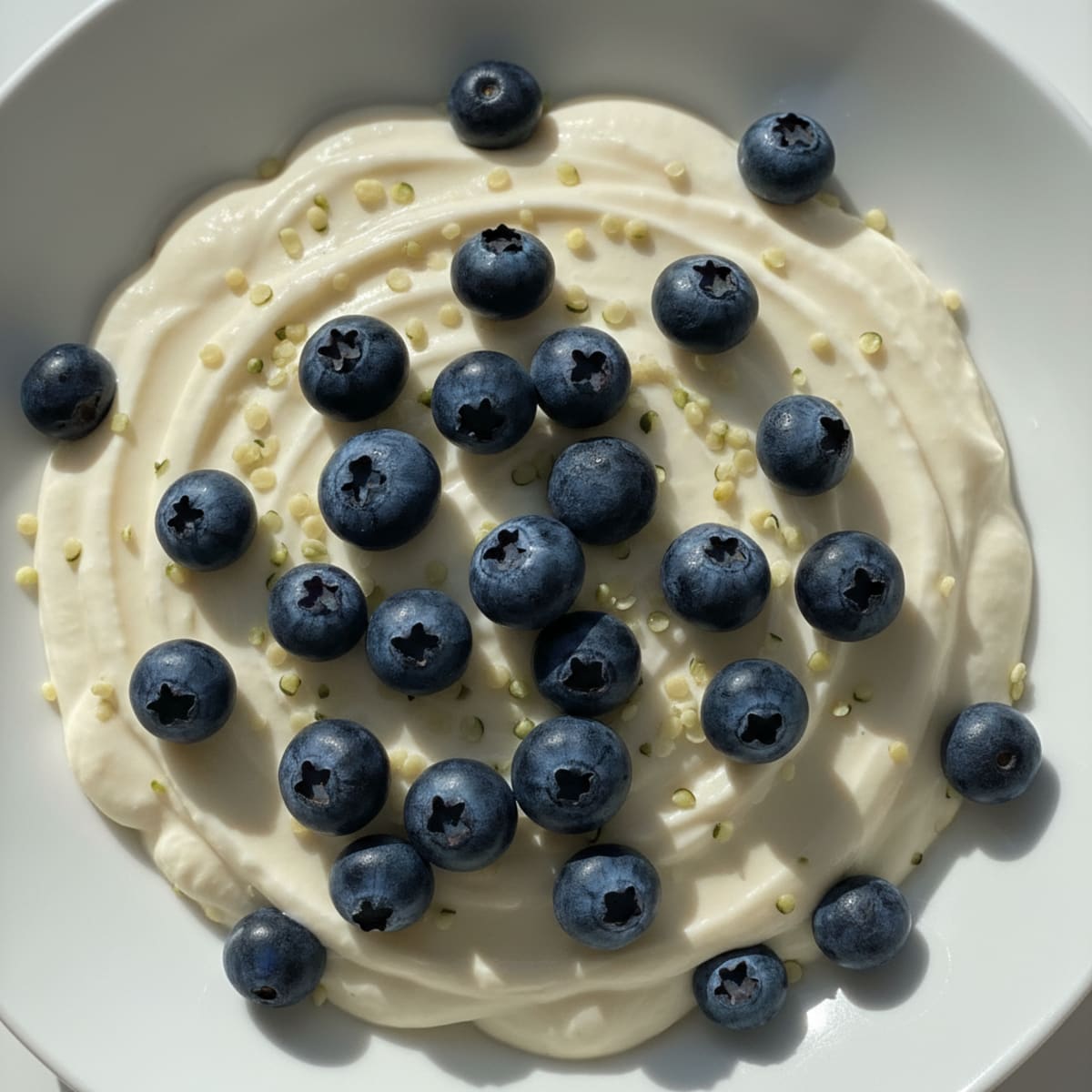 Silky Greek Yogurt Protein Pudding with Berries