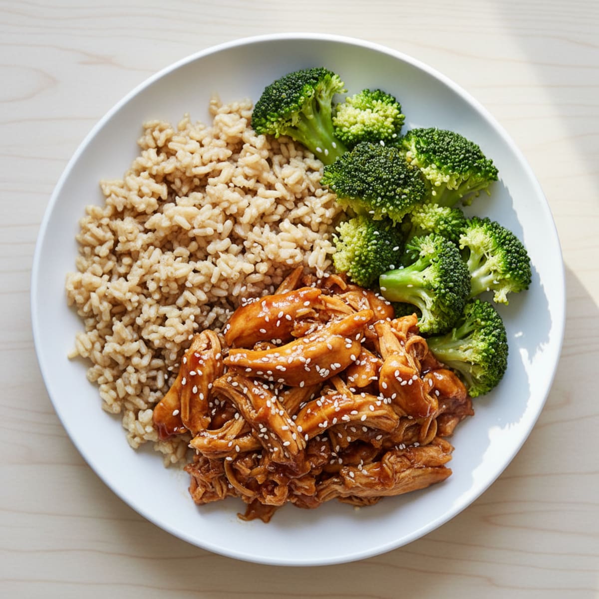 Slow Cooker Teriyaki Chicken Bowls