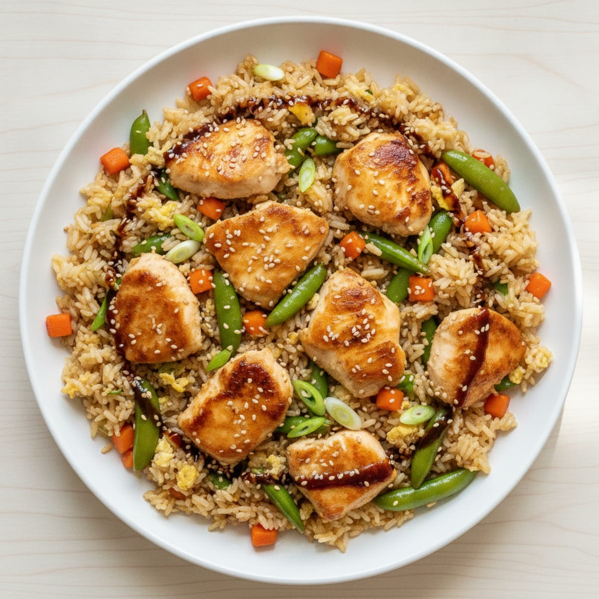 Chicken Fried Rice Skillet