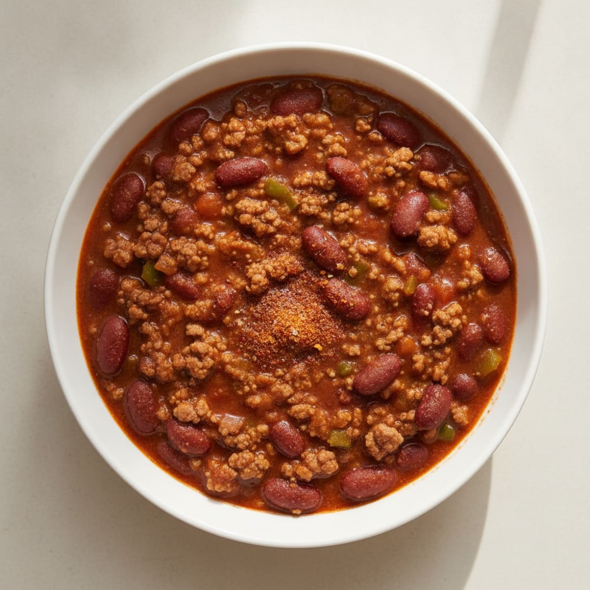 Hearty Beef and Bean Chili