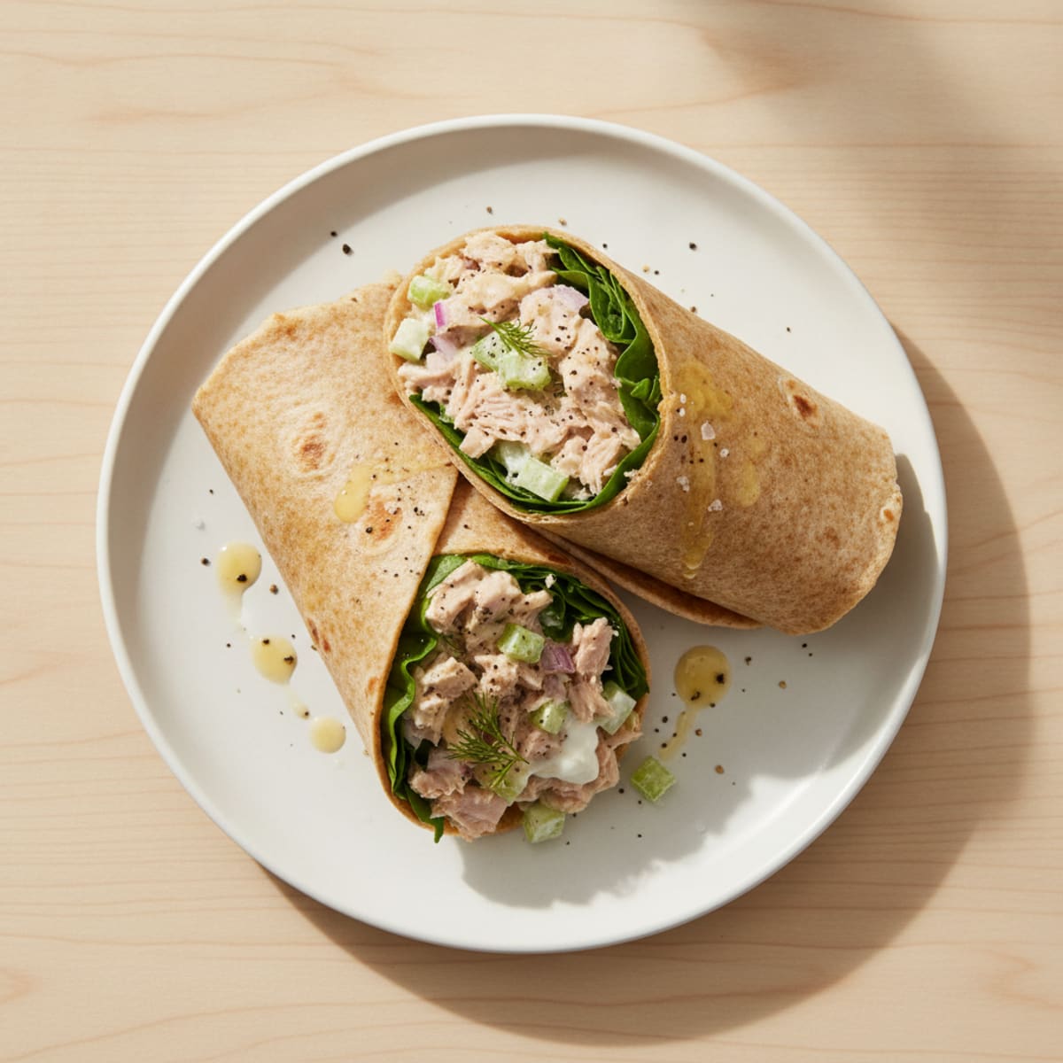 High-Protein Tuna Salad Wrap