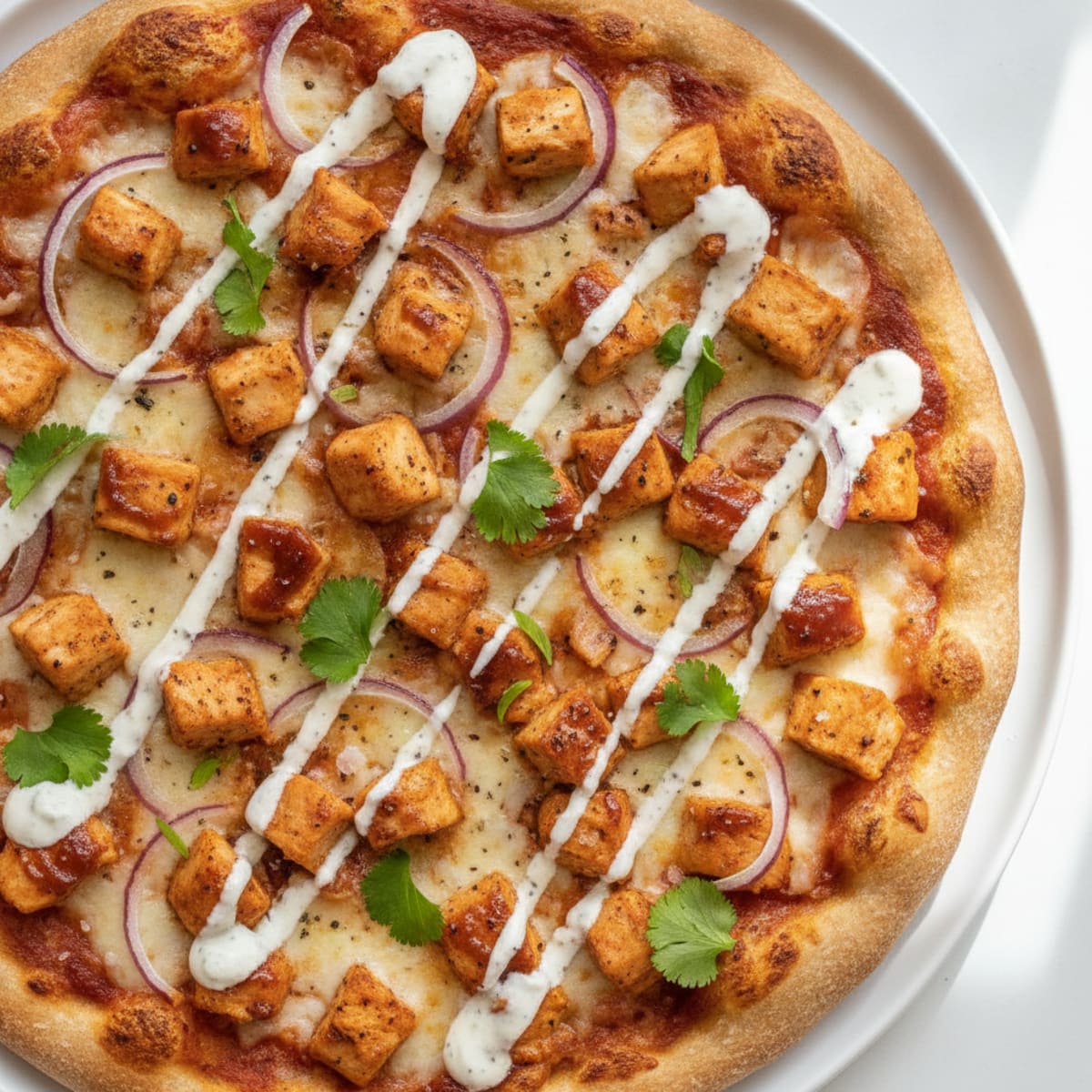 BBQ Ranch Chicken Pizza