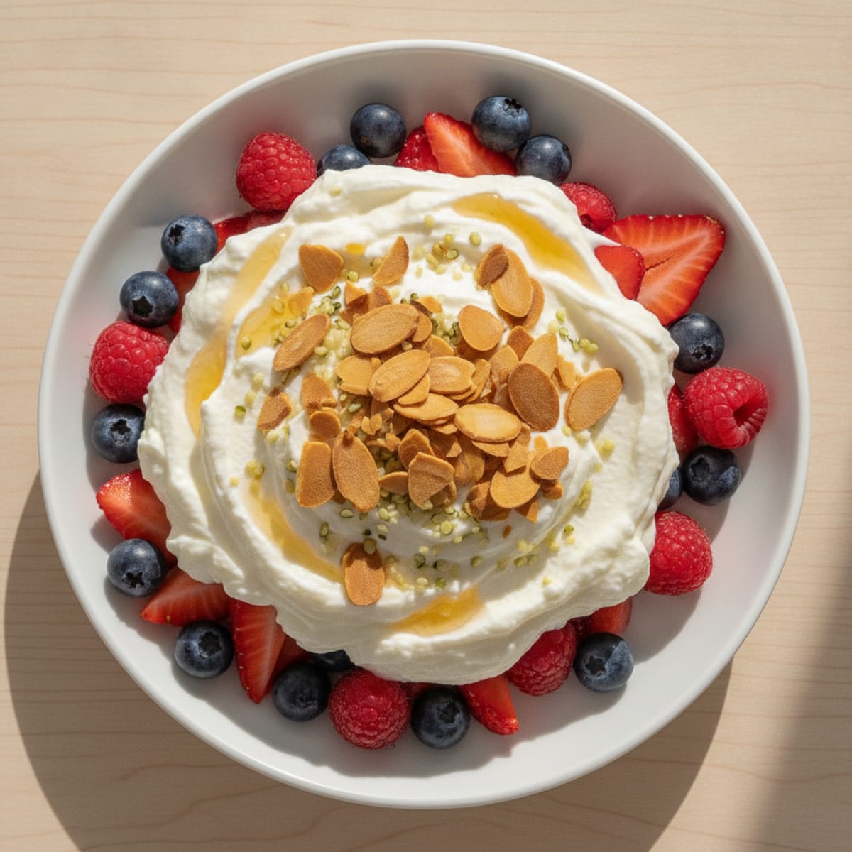 Creamy Greek Yogurt Protein Parfait with Mixed Berries