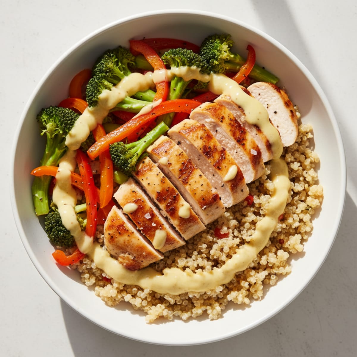 Chicken and Veggie Power Bowl